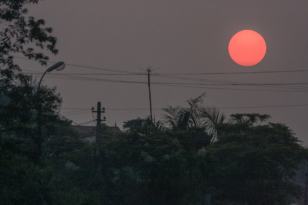 Couche de soleil sur Hanoi   001